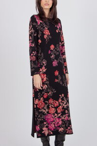 Jacquard-Kleid, Furnishing Florals Muster