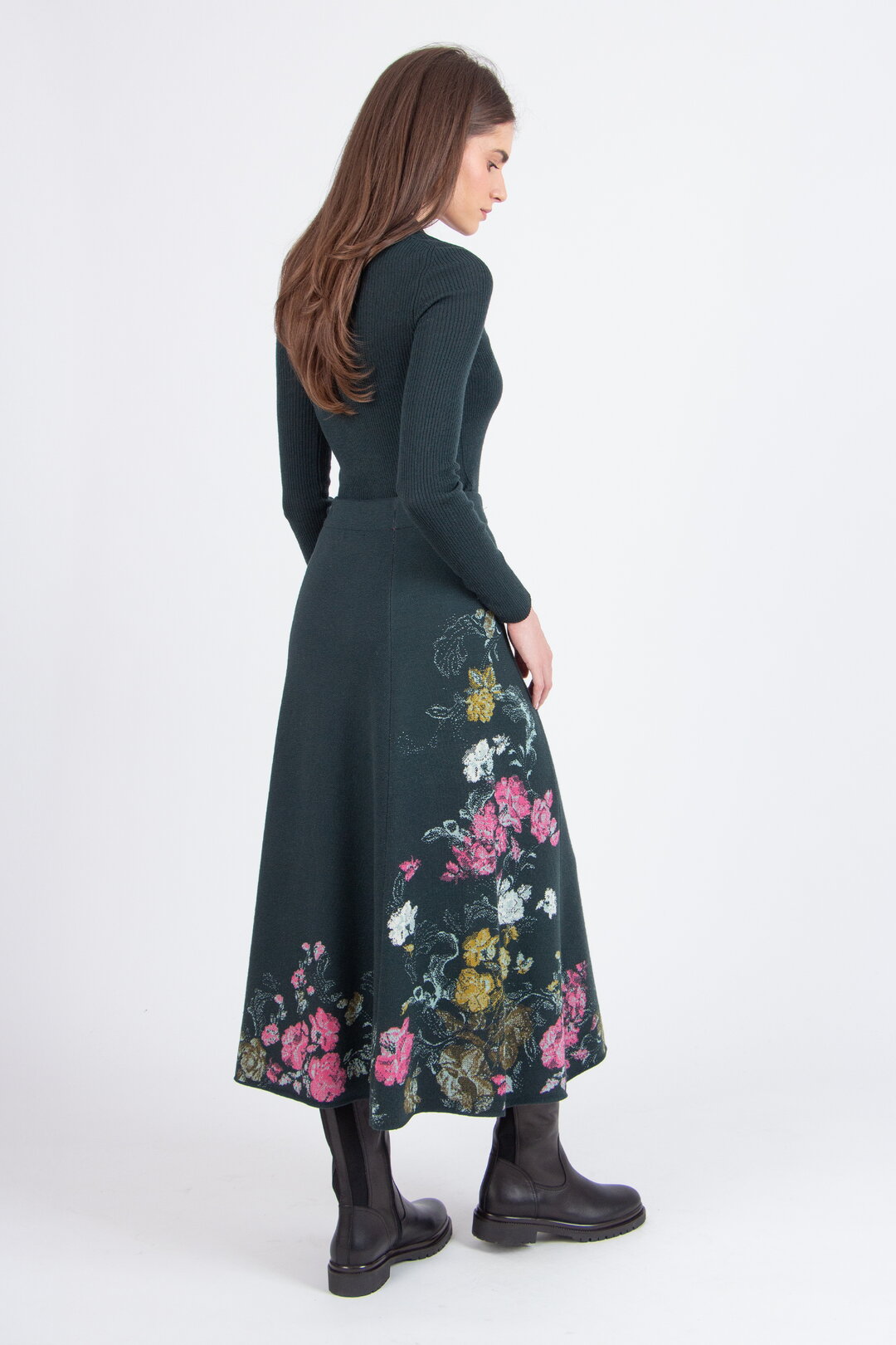 Midi Suknja, Furnishing Florals Motiv