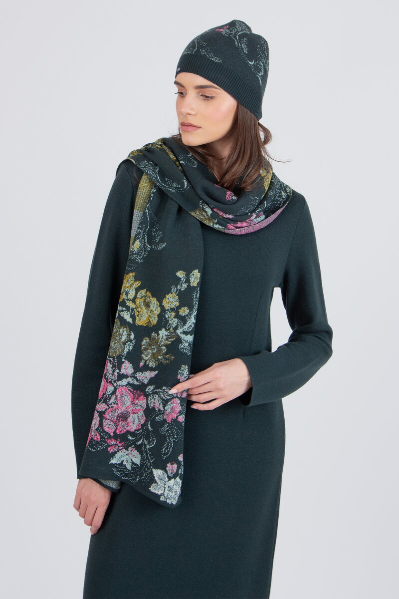 Scarf, Furnishing Florals Pattern