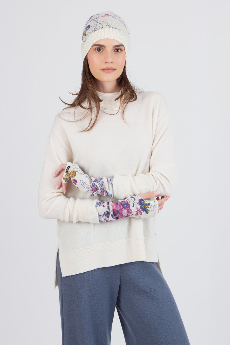 Wristwarmers,  Furnishing Florals Pattern
