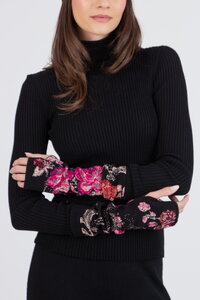 Wristwarmers,  Furnishing Florals Pattern