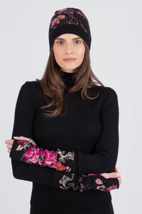 Wristwarmers,  Furnishing Florals Pattern