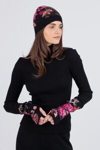 Wristwarmers,  Furnishing Florals Pattern
