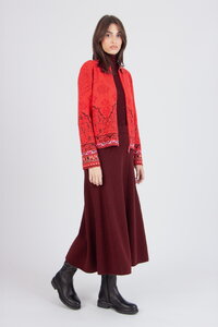 Jacquard Jacket, Ornament Pattern