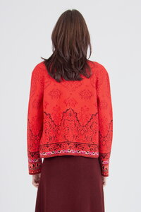 Jacquard Jacket, Ornament Pattern