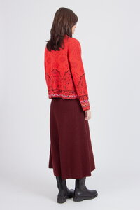 Jacquard Jacket, Ornament Pattern