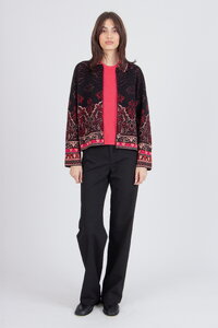 Jacquard-Jacke, Ornament Muster