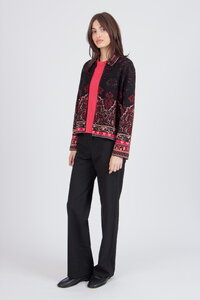 Jacquard-Jacke, Ornament Muster