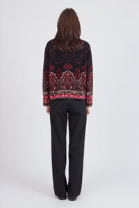 Jacquard-Jacke, Ornament Muster