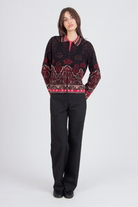 Jacquard-Jacke, Ornament Muster