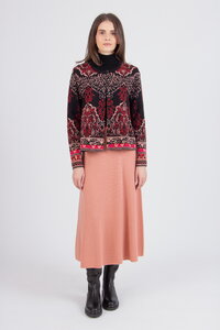 Strickjacke, Ornament Muster