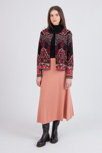 Strickjacke, Ornament Muster
