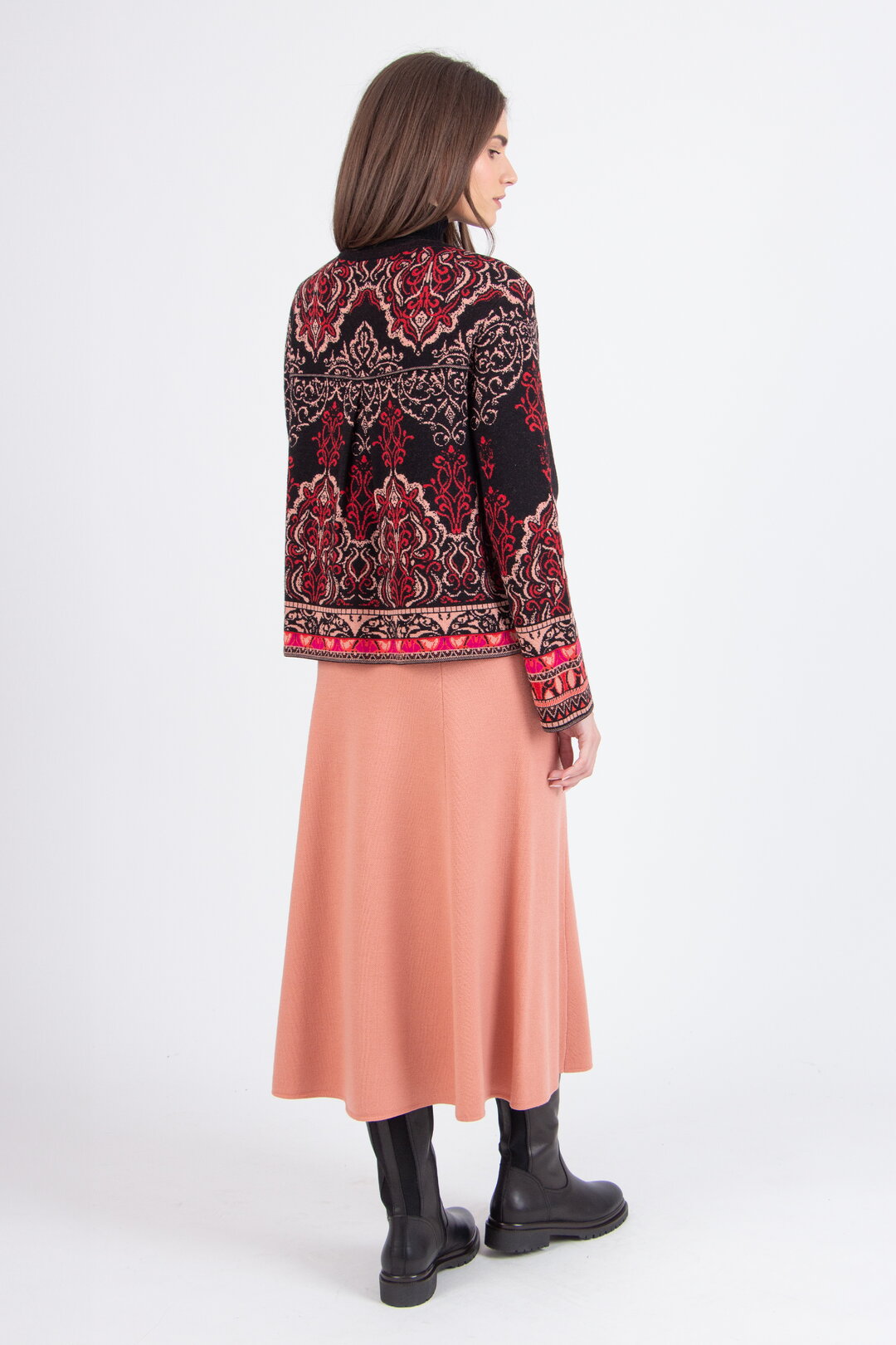 Strickjacke, Ornament Muster