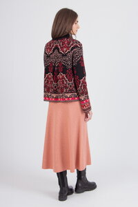 Strickjacke, Ornament Muster