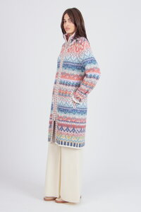 Jacke mit Reißverschluss, Re-Dandy Muster