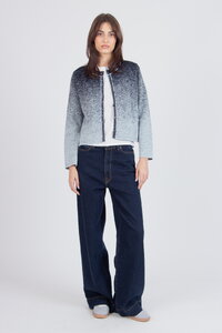 Jacquard-Strickjacke, Murmurationsmuster