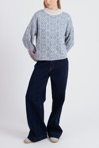 Pullover, Ornament Muster