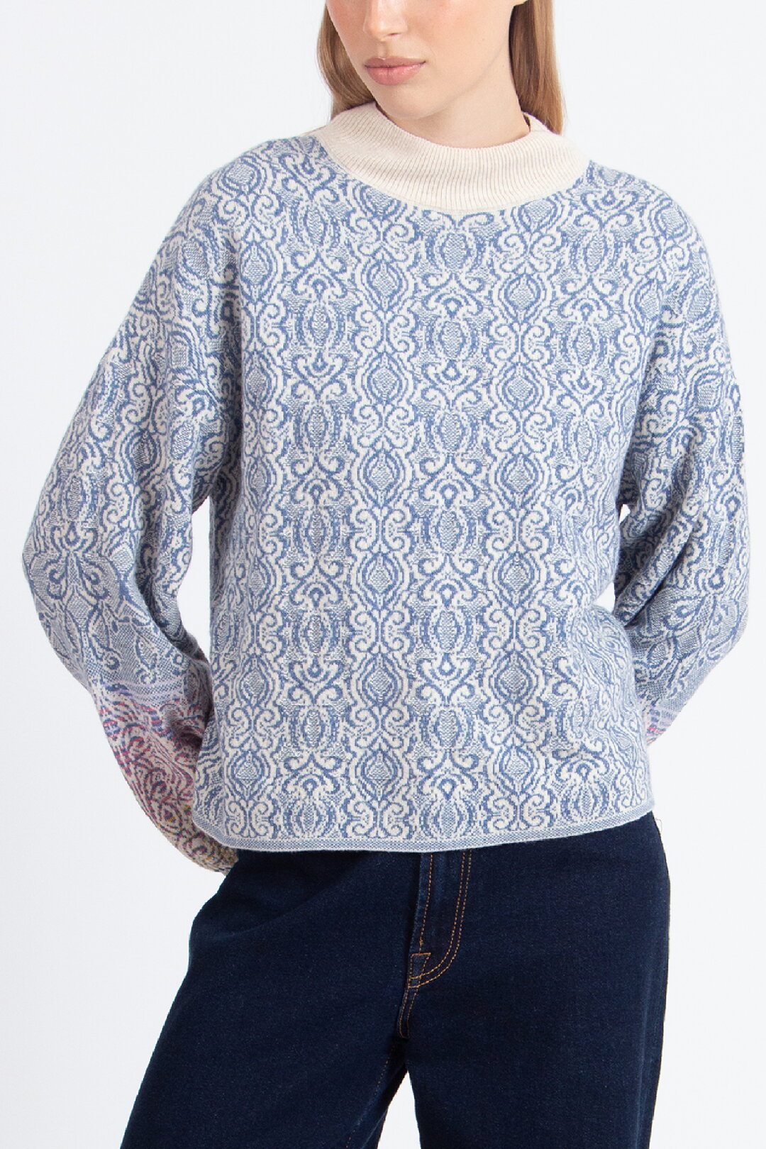 Pullover, Ornament Muster
