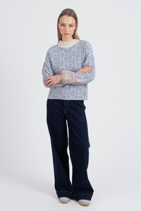 Pullover, Ornament Muster