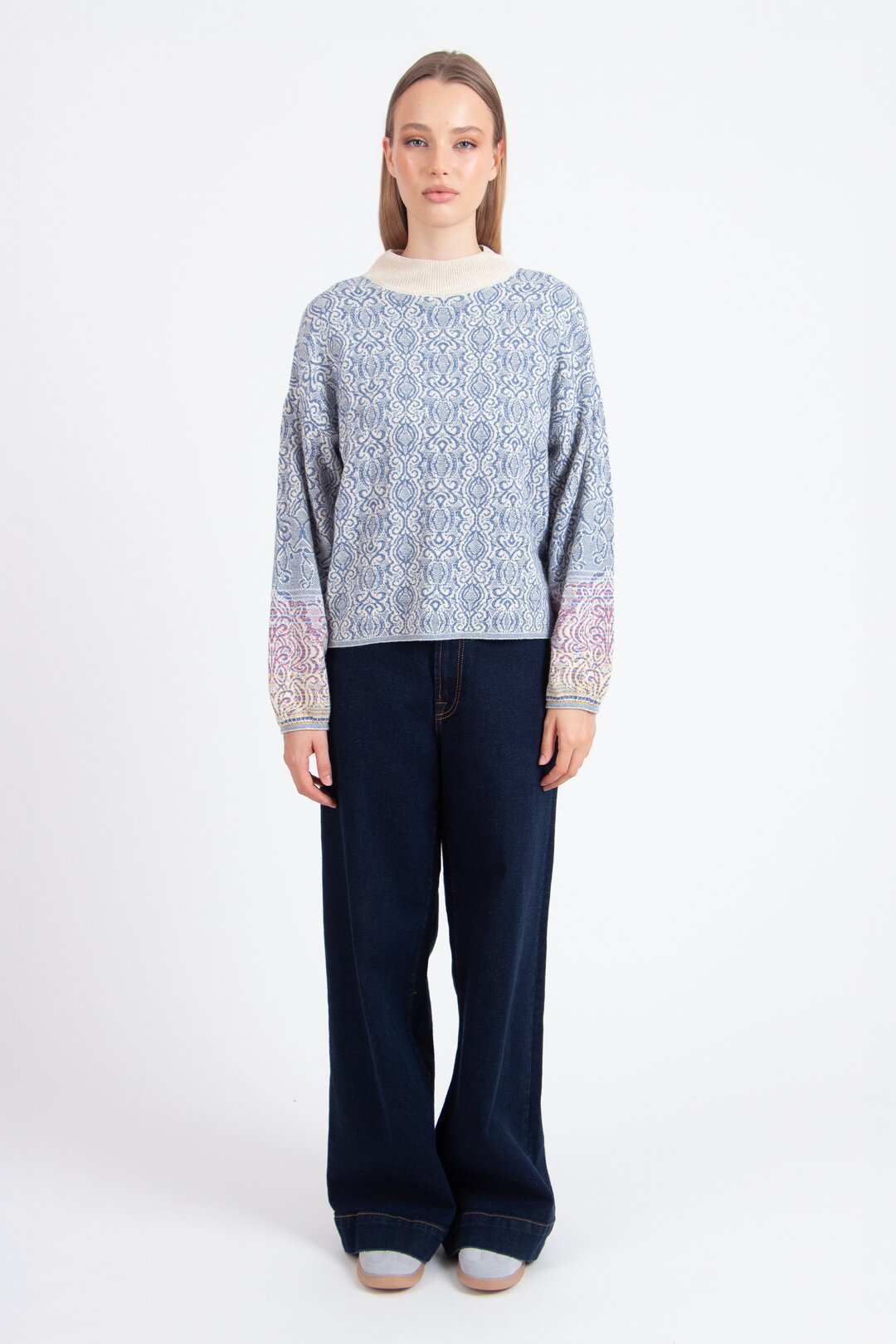 Pullover, Ornament Muster