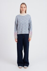 Pullover, Ornament Muster