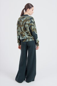 Bomber Jacket, Furnishing Florals Pattern