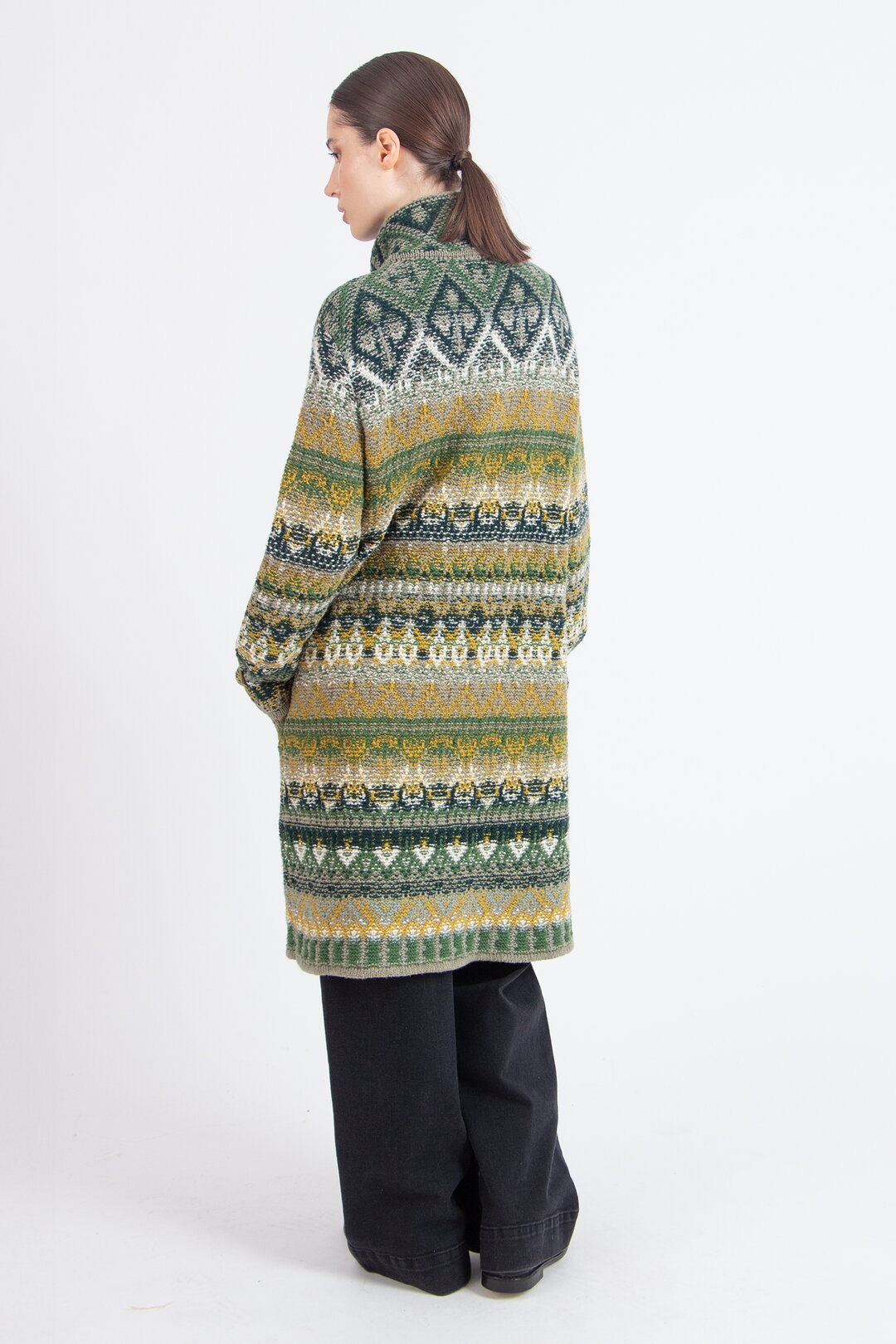 Jacke mit Reißverschluss, Re-Dandy Muster
