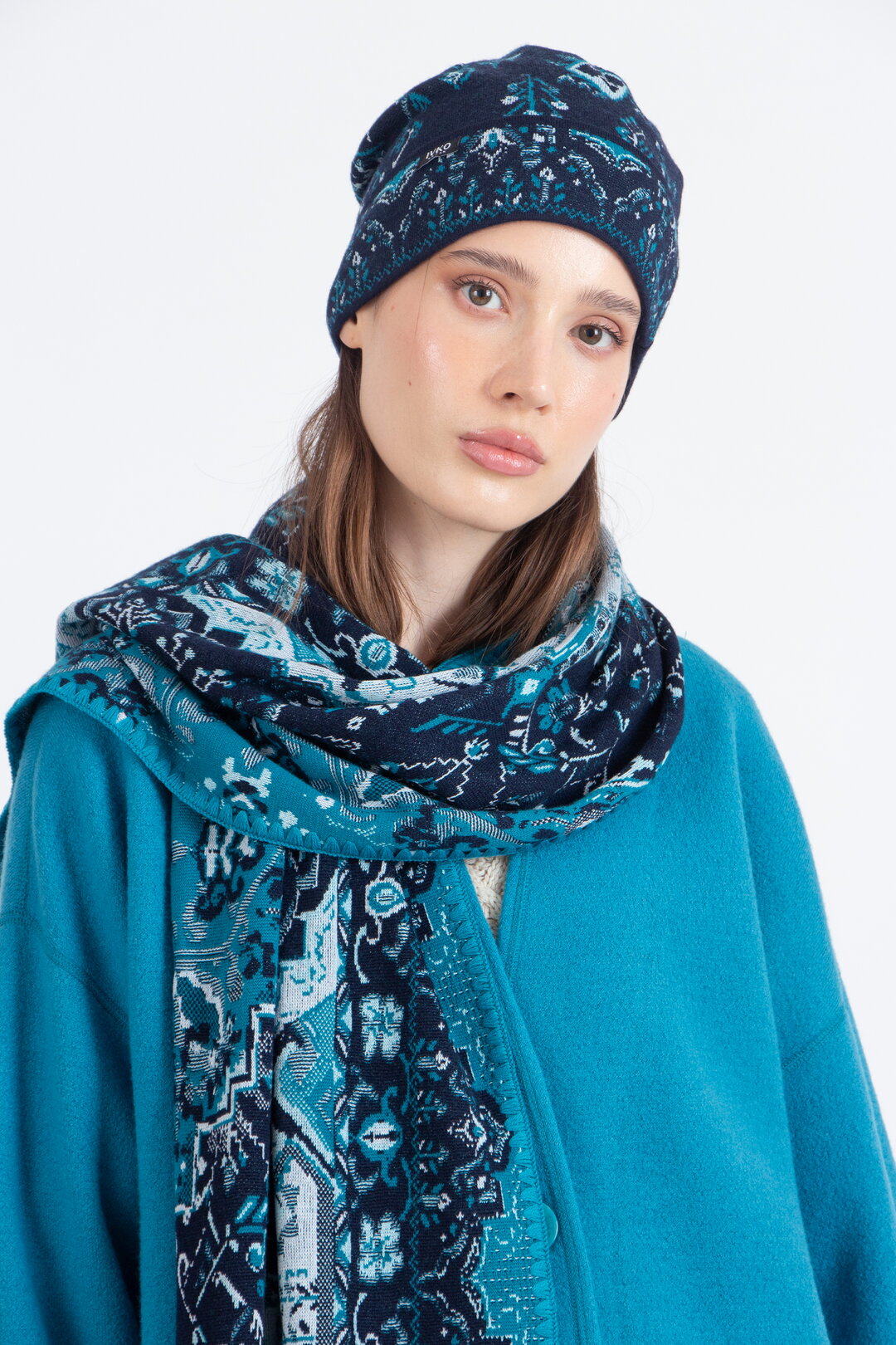 Cap, Kilim Pattern
