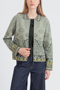 Jacquard Jacket, Ornament Pattern