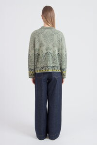 Jacquard Jacket, Ornament Pattern