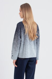 Jacquard-Pullover, Murmurationsmuster
