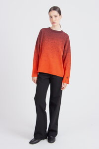 Jacquard-Pullover, Murmurationsmuster