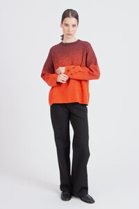 Jacquard-Pullover, Murmurationsmuster