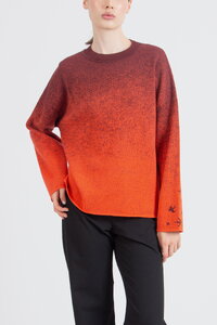 Jacquard-Pullover, Murmurationsmuster