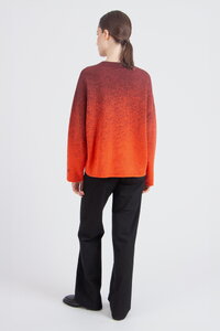 Jacquard-Pullover, Murmurationsmuster