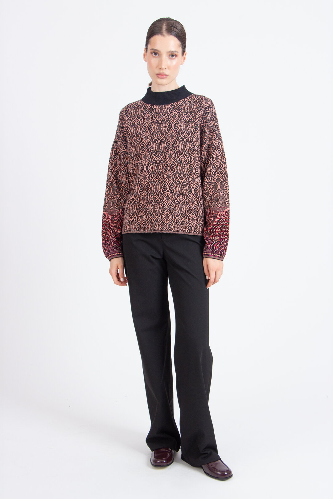 Pullover, Ornament Muster