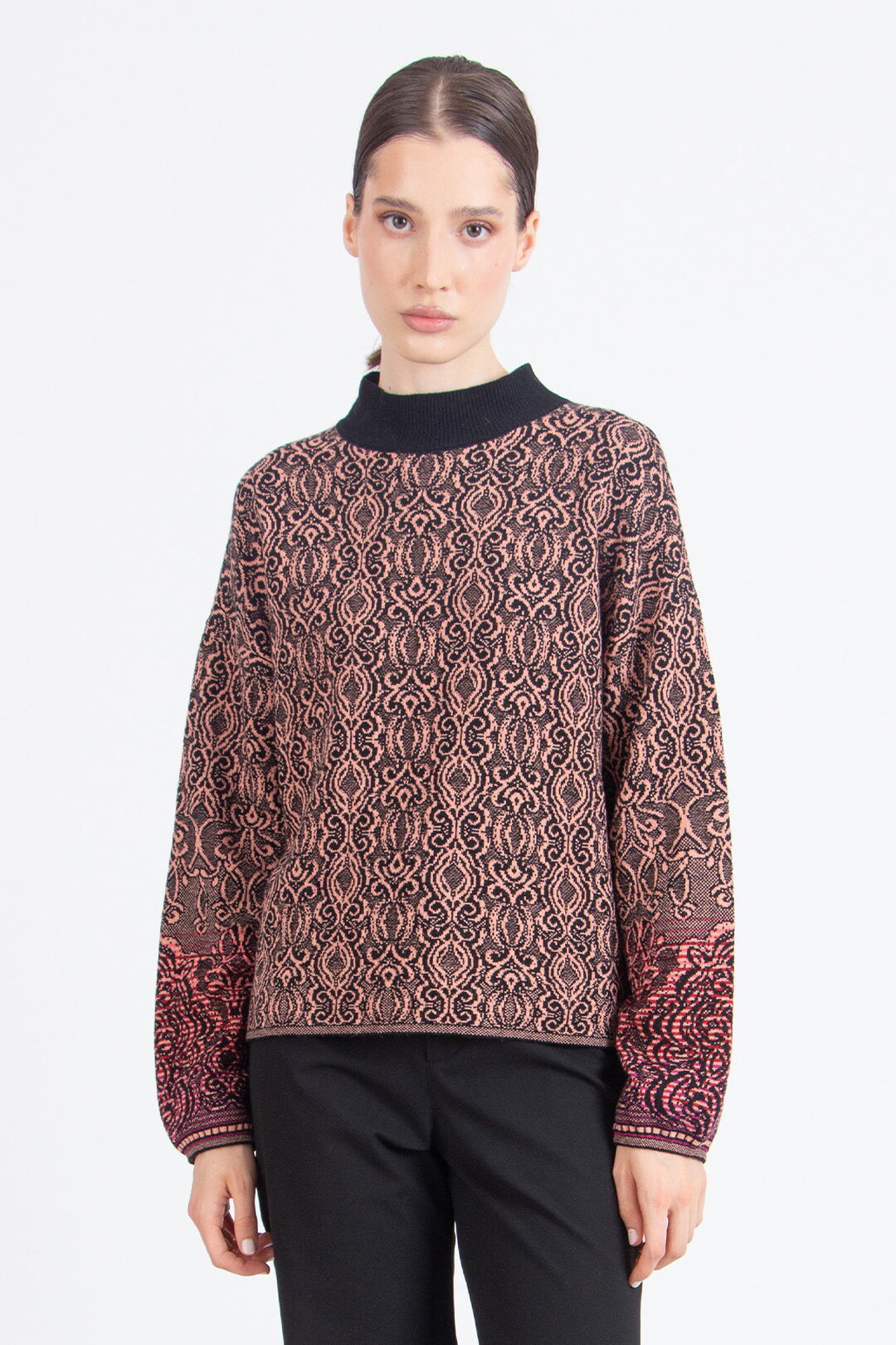 Pullover, Ornament Muster