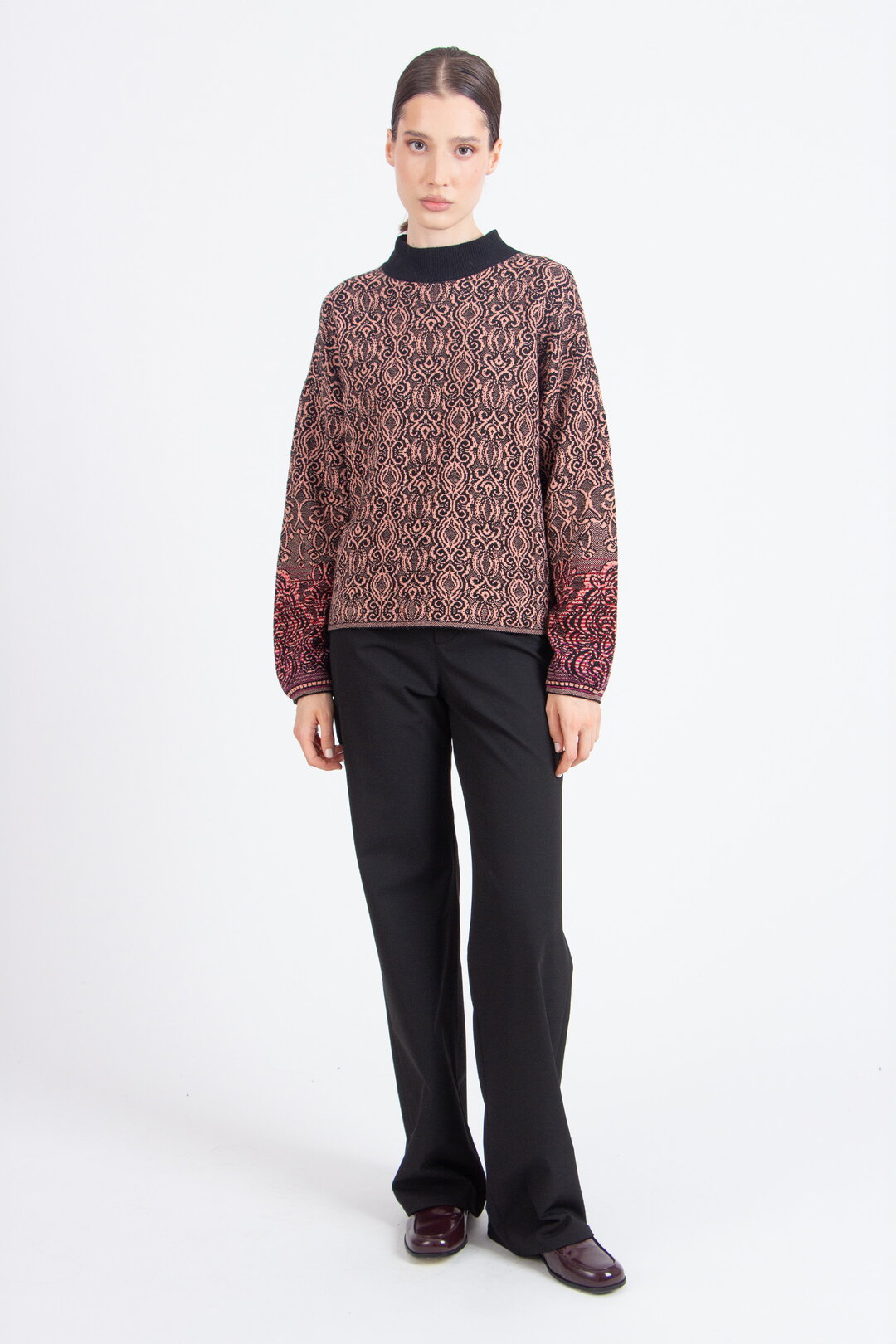 Pullover, Ornament Muster