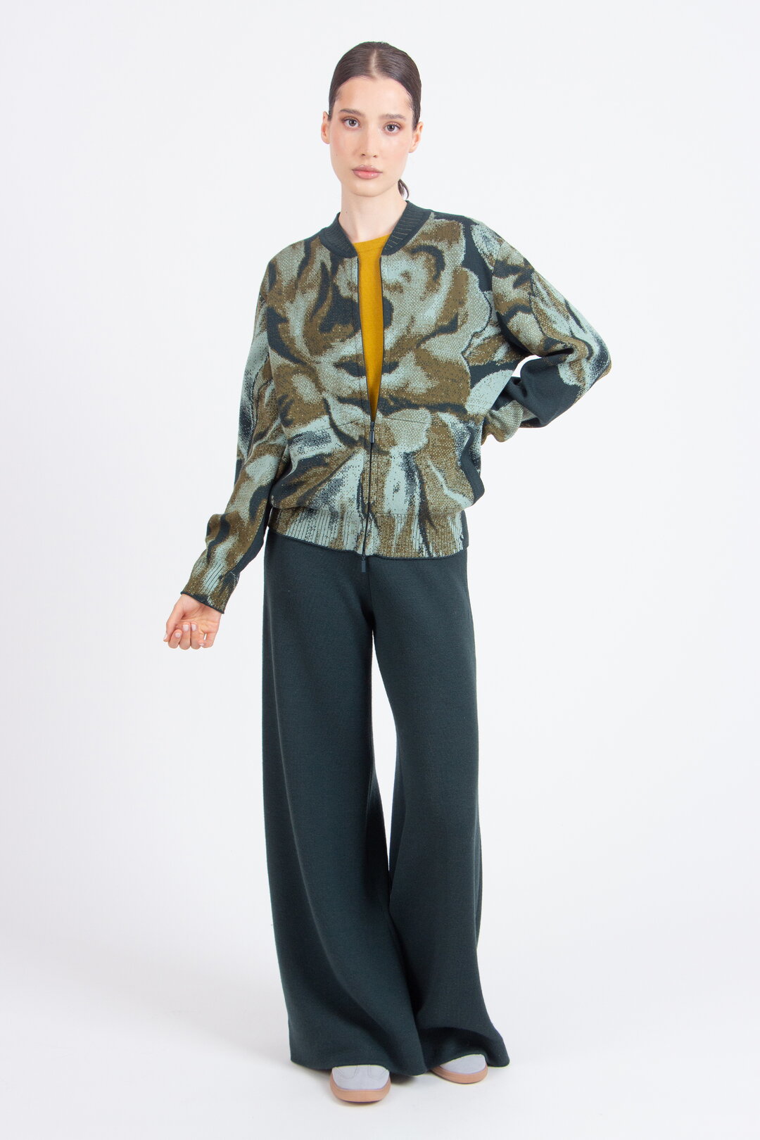 Bomber Jacket, Furnishing Florals Pattern