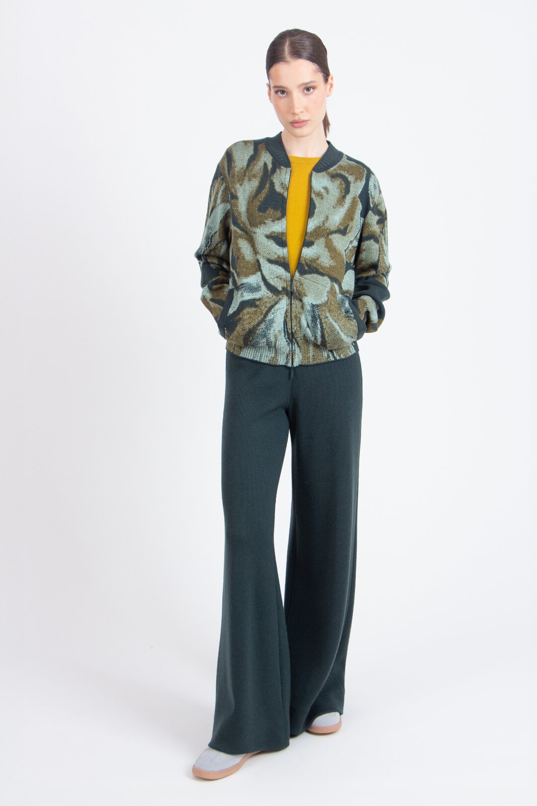 Bomber Jacket, Furnishing Florals Pattern