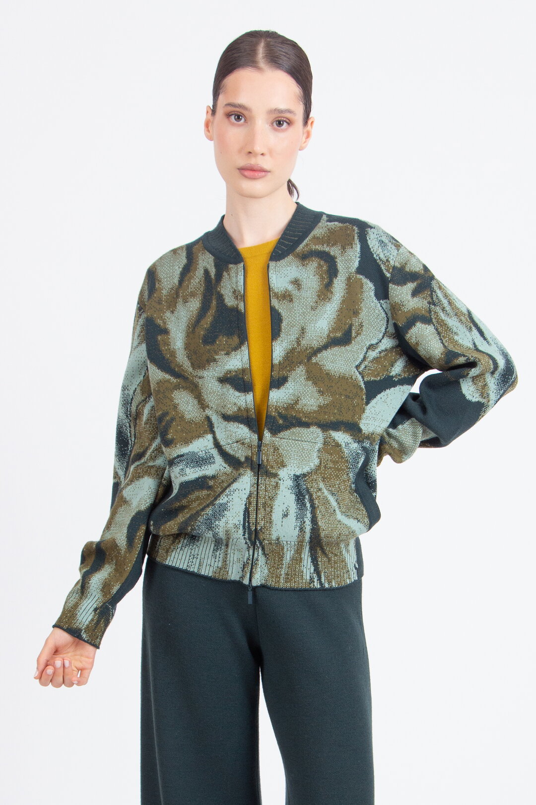 Bomber Jacket, Furnishing Florals Pattern