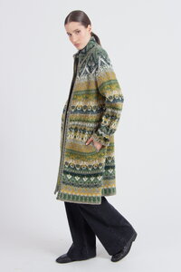 Jacke mit Reißverschluss, Re-Dandy Muster