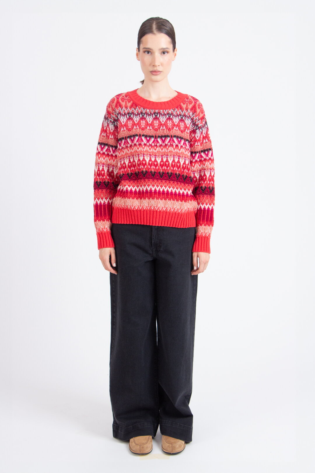 O-Neck Pullover, Re-Dandy Pattern
