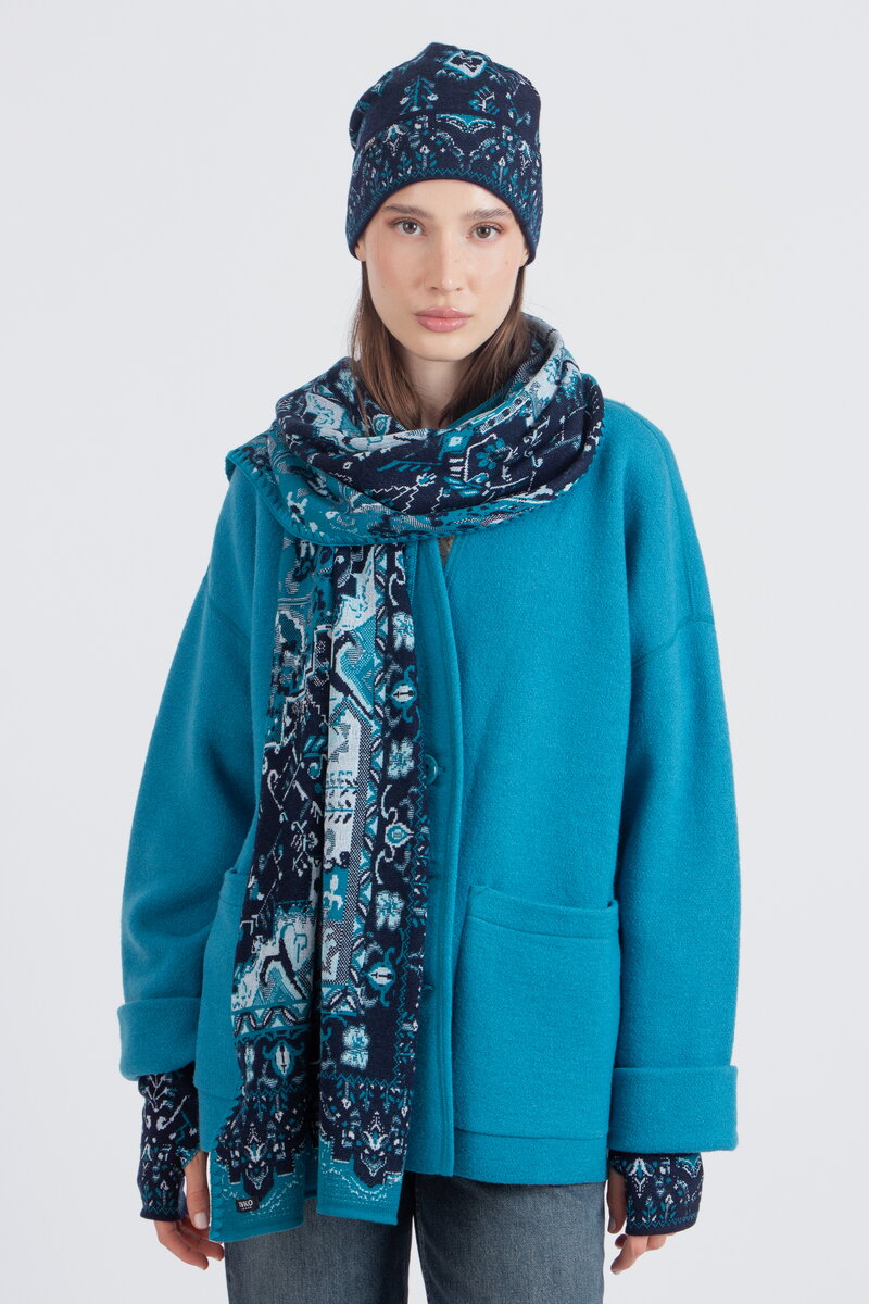Scarf, Kilim Pattern