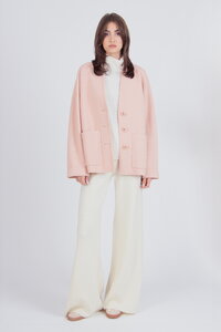 Jacke aus gekochter Wolle