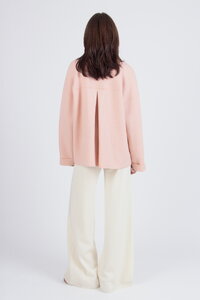 Jacke aus gekochter Wolle
