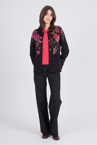 Jacquard-Jacke, Furnishing Florals Muster