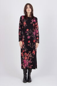 Jacquard-Kleid, Furnishing Florals Muster