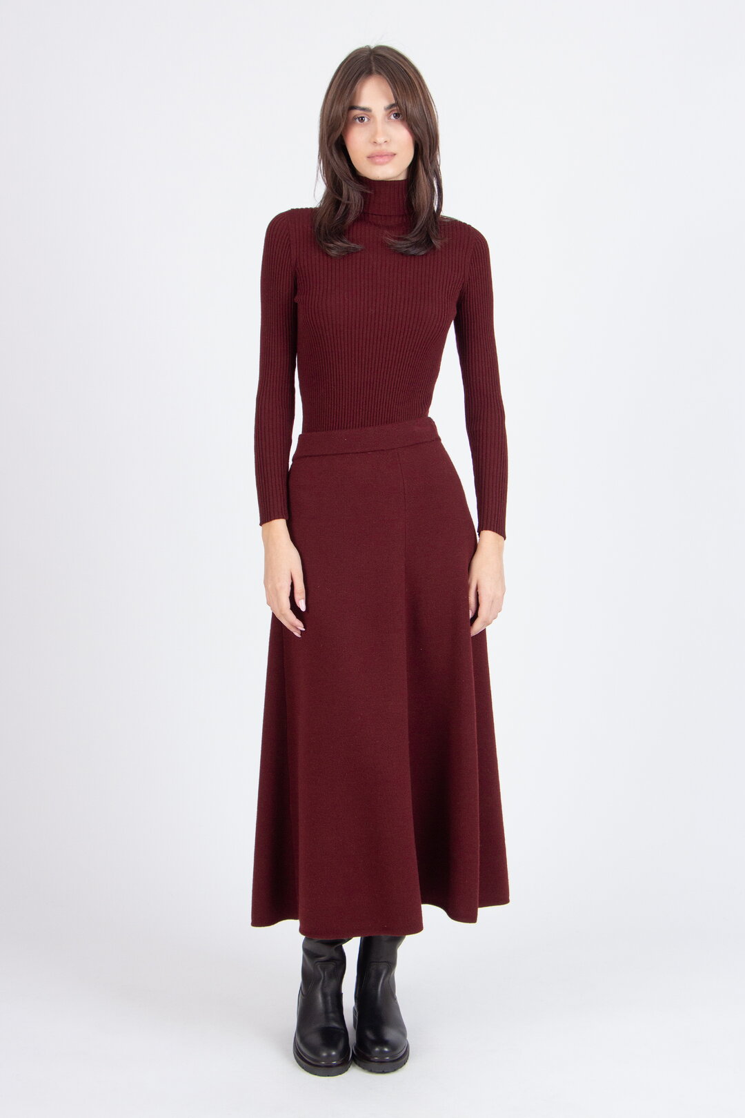 Ribbed Rollneck Pullover