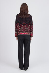 Jacquard-Jacke, Ornament Muster